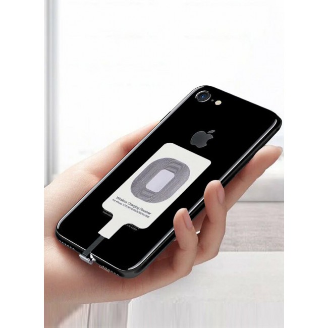 CATANES iPhone 7 Wireless Charging Receiver 5V 800mAh Wireless Charger Adapter Plug and Play Fast Charging Qi Receiver