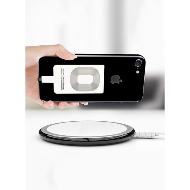 CATANES iPhone 7 Wireless Charging Receiver 5V 800mAh Wireless Charger Adapter Plug and Play Fast Charging Qi Receiver