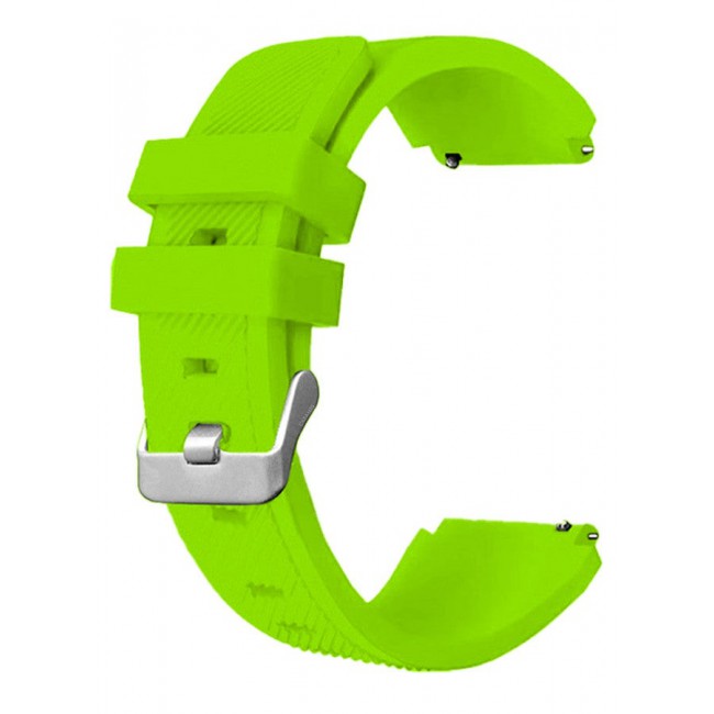 CATANES (for Huawei GT4 22mm) Silicone Strap,Sport Wristband Strap Adjustable Silicone Sport Band Neon Green