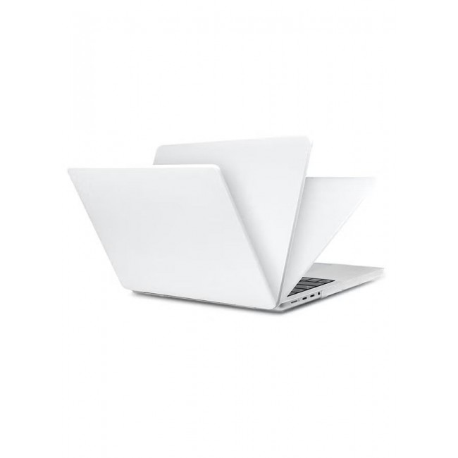 CATANES MacBook Air 16.2 Inch Case (2023 2022 2021 Release) Models A2485 / A2780 Plastic Hard Shell Case White