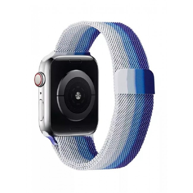 CATANES Apple Watch 41mm 40mm 38mm Milanese Mesh Stainless Steel Magnetic Closure Band Compatible with iWatch Series 7/SE/6/5/4/3/2/7