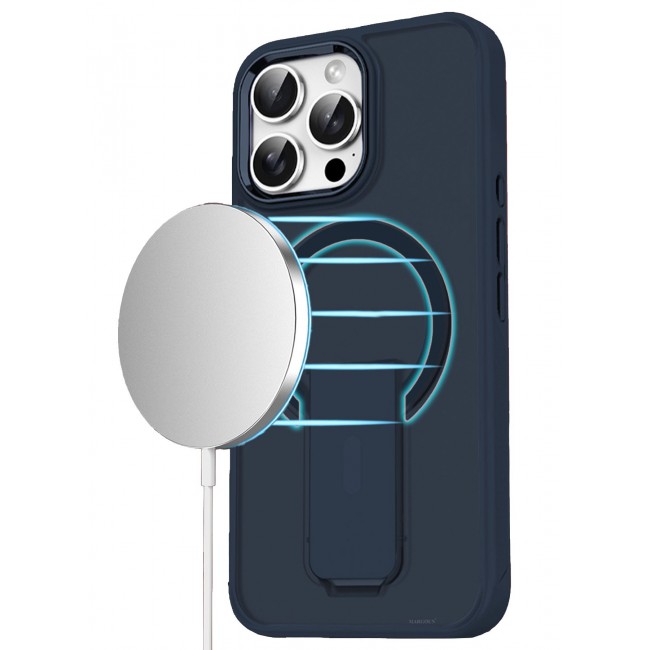 CATANES ( for iPhone 16 Pro Max ) Case Magnetic Kickstand Cover with Screen Camera Protection Support Wireless Charging Cover