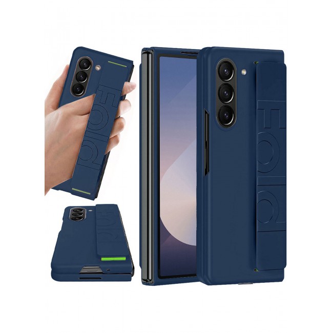 CATANES ( for Samsung Galaxy Z Fold 6 2024 ) Case, Slim and Lightweight Design, Wrist Strap Handheld Folding Mobile Phone Protective Case