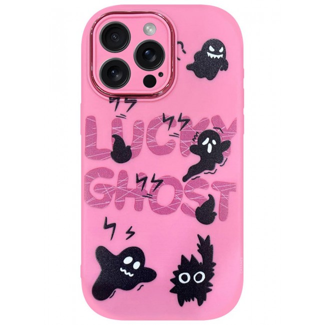 CATANES iPhone 14 Pro Max Case Cover Cartoon Case Unique Design for Women Girls with Camera Lens Protection P04