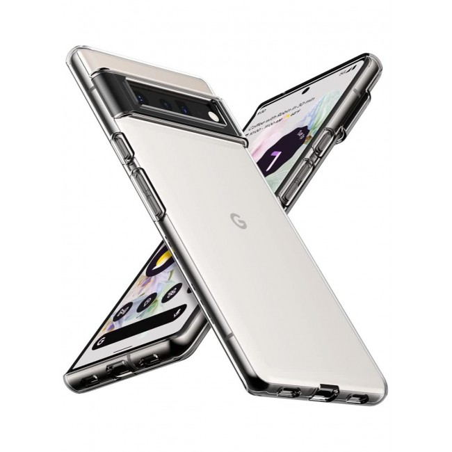 CATANES Google Pixel 6 Pro Clear Case Ultra Slim Shockproof Transparent Soft TPU Cover Compatible with Pixel 6 Pro 6.71 inch (2021)