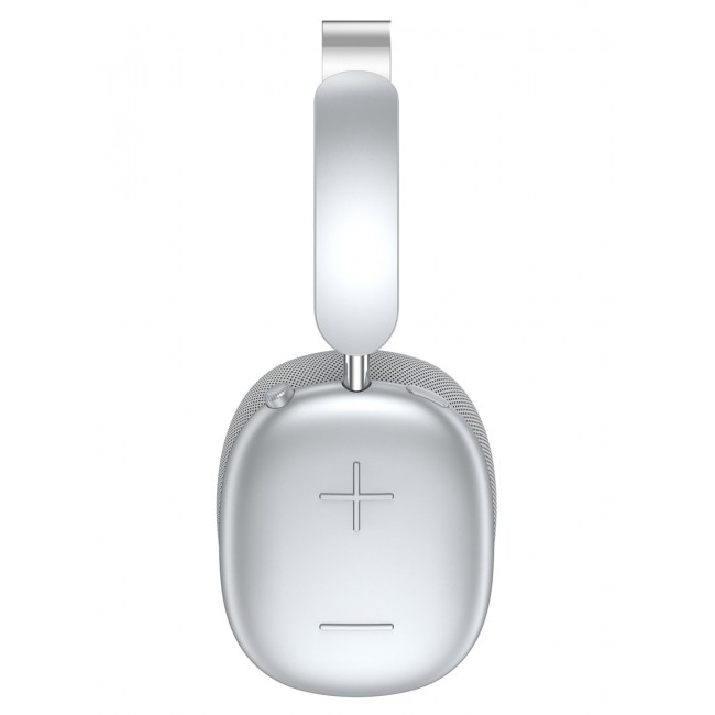 CATANES Air Max Pro Wireless Over Ear Headphones with Active Noiose Cancellation and Built-in Mi, Comfortable and Lightweight - Starlight