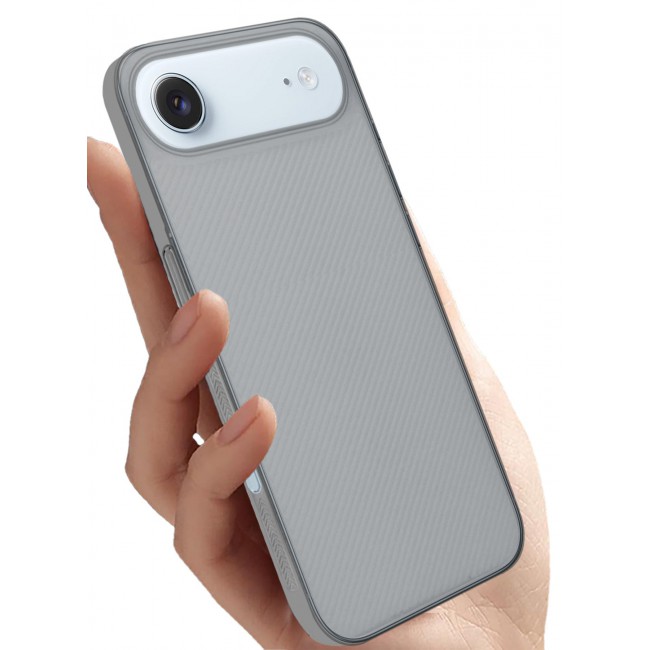 CATANES 2 Packs Case Cover for iPhone 17 Air - Sturdy Durable Ultra-Thin Case - Air Skin Line Design Transparent Back Cover - Drop Protection Cover with Privacy Screen Protector - Black