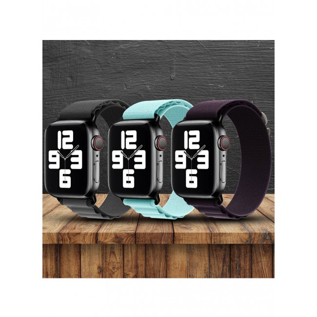 CATANES 3 Pack Of Apple Watch Alpine Loop Band 38mm 40mm 41mm Women Men Adjustable with Metal G-Hook Strap for iWatch Series 7/SE/6/5/4/3/2/1 Multicolour