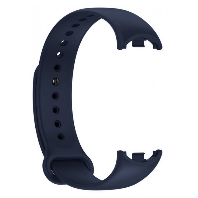 CATANES (for Mi Band 8and 9) Strap Soft Silicone Replacement Sport Wristband for Xiaomi Mi Band 8and 9 Watch Band Accessories for Women Men Dark Blue