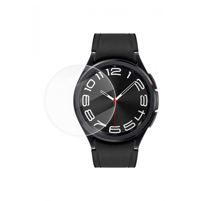 CATANES (for Samsung Galaxy Watch 6 Classic 43mm) Screen Protector Tempered Glass Anti-Scratch 9H Ultra-thin Screen Protector Protective Film Cover Accessories