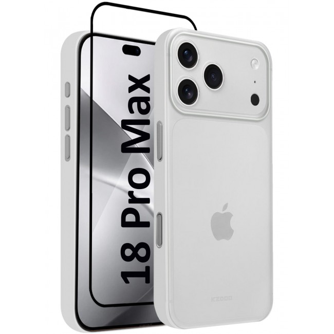 KZDOO 2 Pack Air Skin Case for iPhone 18 Pro Max - Ultra Slim 0.3mm Protective Cover