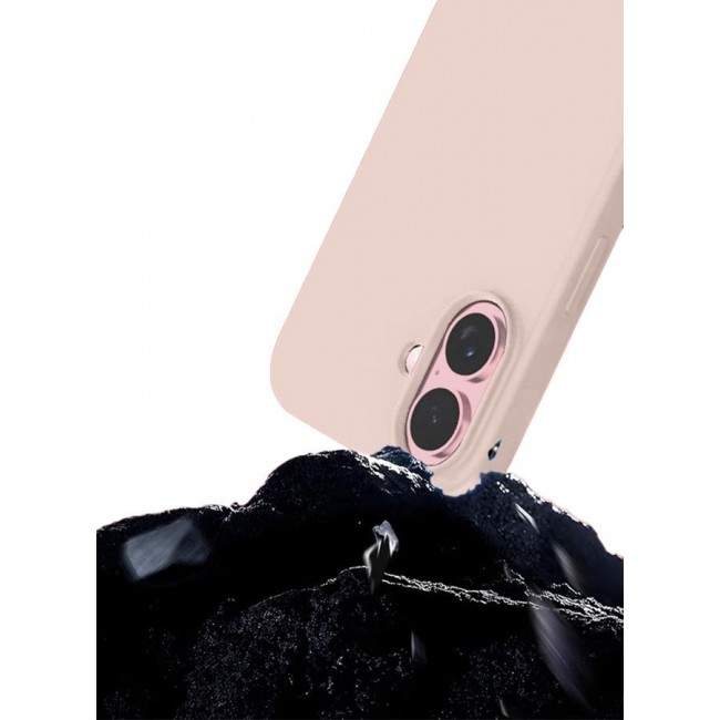 CATANES (for iPhone 16 Plus) 2 Pack Case and Screen Protector, Slim Silicone Case, Full Covered Anti Scratch Shockproof Protective Cover