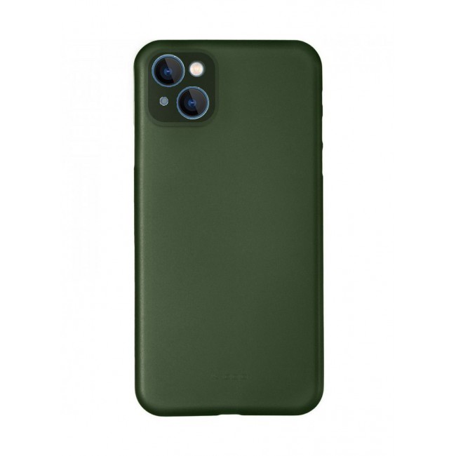 KZDOO Air Skin Case Ultra Slim Back Cover Skin for iphone 13 Frosted Anti Slip Full Coverage Green