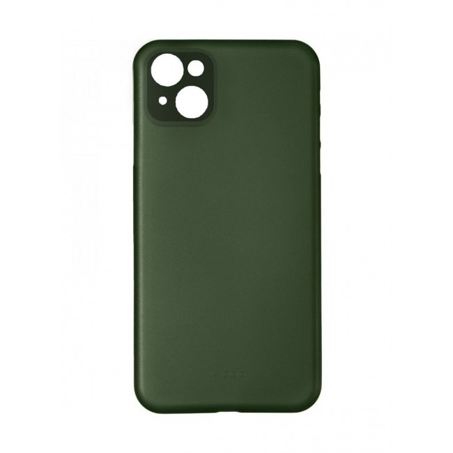 KZDOO Air Skin Case Ultra Slim Back Cover Skin for iphone 13 Frosted Anti Slip Full Coverage Green