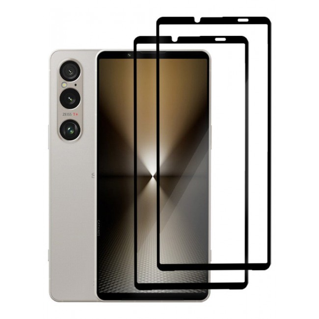 CATANES 2 Pack Screen Protector for Sony Xperia 1 Vi 1-6, 1 Vii 1-7 Clear Protective Glass