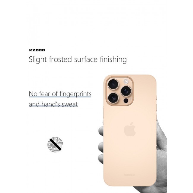 CATANES ( for iPhone 16 Pro ) Case Cover Air Skin Series Back Cover Sturdy Durable Thin Case Drop Protection Cover
