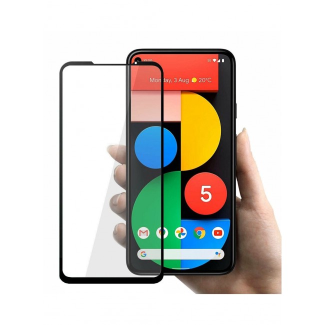 CATANES Google Pixel 5 Screen Protector 9H Hardness Tempered Glass 3D Full Coverage