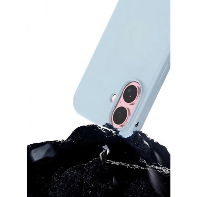 CATANES (for iPhone 16 Plus) Case, Slim Silicone Case, Full Covered Anti Scratch Shockproof Protective Cover