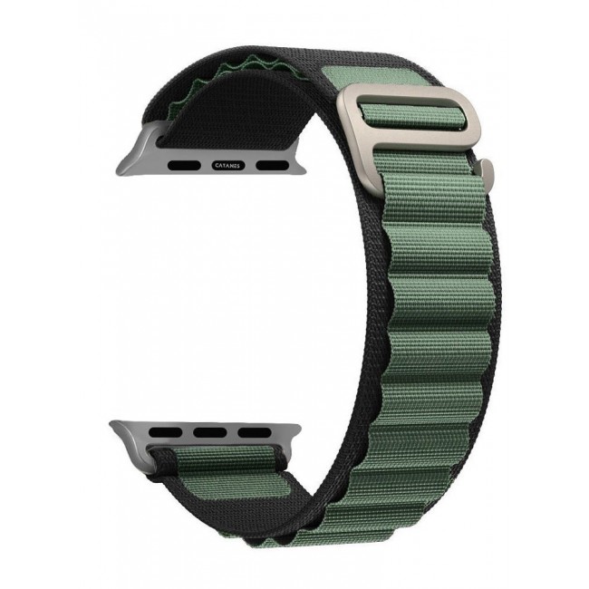 CATANES 4 Packs For Apple iWatch Bands Nylon Alpine and Trail Bands Compatible With Apple iWatch For Men Women Replacement Strap 49mm 45mm 44mm 42mm For iWatch Series Ultra/8/7/6/5/4/3/2/1/SE Multicolour2