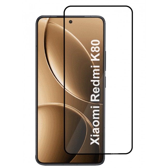 CATANES Xiaomi Redmi K80 3D Full Coverage Screen Protector Ultra HD Scratch Resistant Bubble-Free