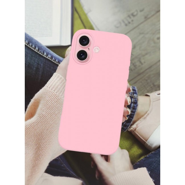 CATANES (for iPhone 16 Plus) 2 Pack Case and Screen Protector, Slim Silicone Case, Full Covered Anti Scratch Shockproof Protective Cover