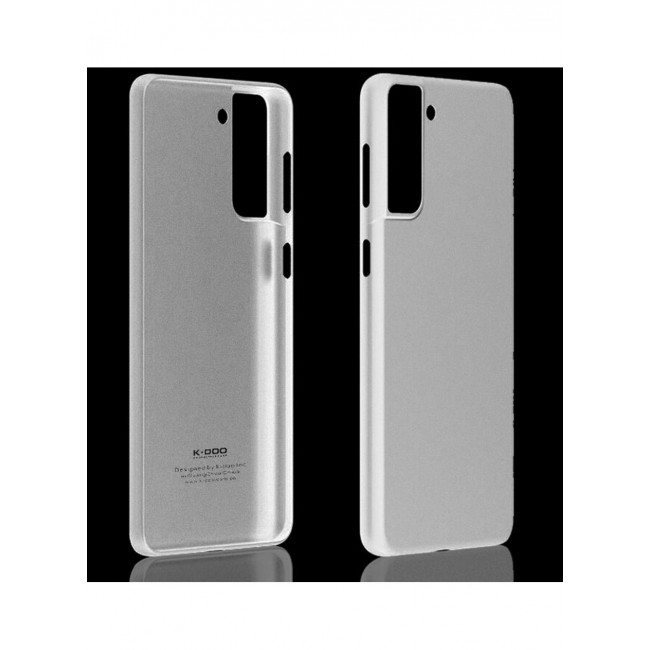 KZDOO Air Skin Case Ultra Slim Back Cover Skin for Samsung Galaxy S22 Frosted Anti Slip Full Coverage White