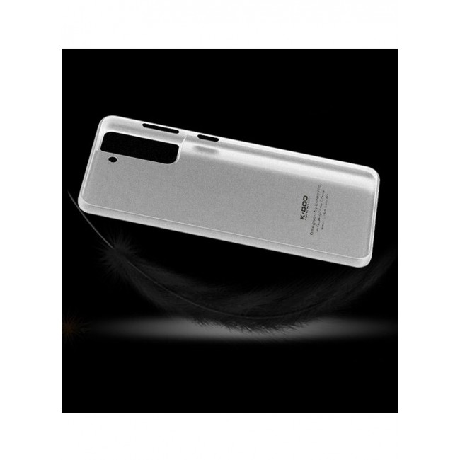 KZDOO Air Skin Case Ultra Slim Back Cover Skin for Samsung Galaxy S22 Frosted Anti Slip Full Coverage White
