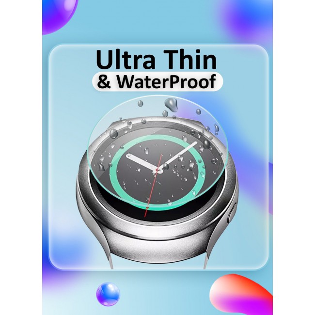 CATANES Tempered Glass Screen Protector for Samsung Gear S2 Classic R720 – HD Clarity, 9H Hardness, Scratch-Resistant