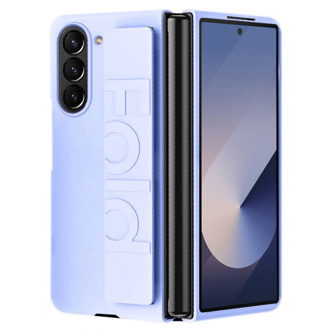 CATANES ( for Samsung Galaxy Z Fold 6 2024 ) Case, Slim and Lightweight Design, Wrist Strap Handheld Folding Mobile Phone Protective Case