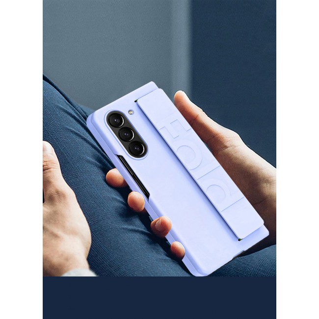 CATANES ( for Samsung Galaxy Z Fold 6 2024 ) Case, Slim and Lightweight Design, Wrist Strap Handheld Folding Mobile Phone Protective Case