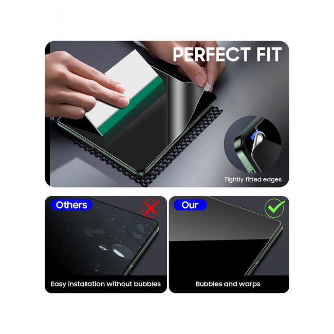 CATANES OnePlus Open Screen Protector Clear Anti-Scratch Shockproof Screen Film Sensitive Touch Tempered Glass Screen Protector