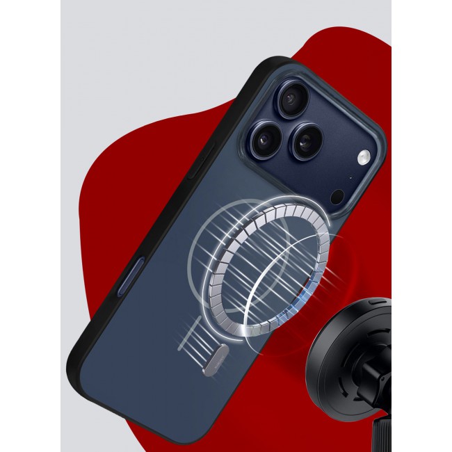 CATANES Hard TPU Case for iPhone 17 Pro Max - Protective Case Cover and Glossy - Slim Shock Resistant Design - Dark Blue