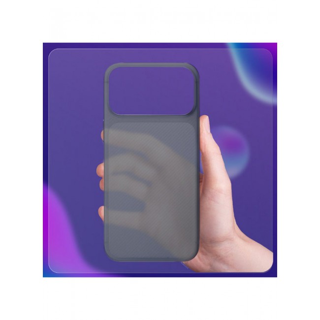 CATANES 2Packs Case Cover for iPhone 17 Pro Max, Air Skin Line Design Back Cover, Sturdy Durable Ultra-Thin Case, Drop Protection Cover Clear with 3D Screen Protector - Midnight Blue