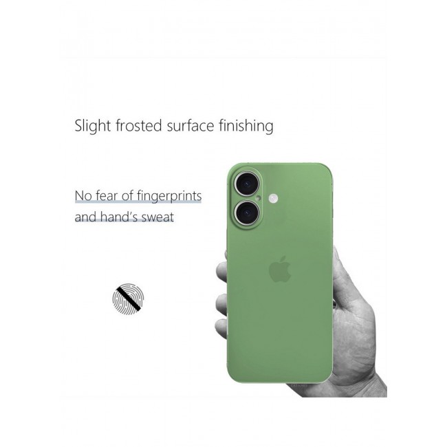 CATANES ( for iPhone 16 Plus ) Case Cover Air Skin Series Back Cover Sturdy Durable Thin Case Drop Protection Cover Clear