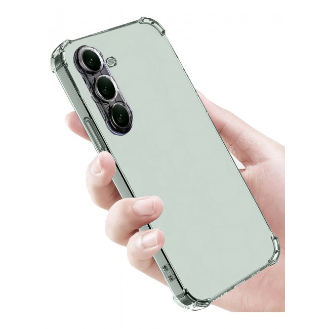 CATANES 2Packs (for Galaxy A56 5G) TPU Gorilla Case – Transparent Shockproof Anti-Fall Cover with Screen Protector