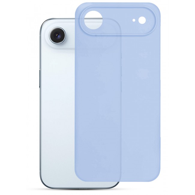 CATANES Air Skin Frosted Matte Case for iPhone 17 Air - Stylish Ultra Slim Back Cover - Light Blue