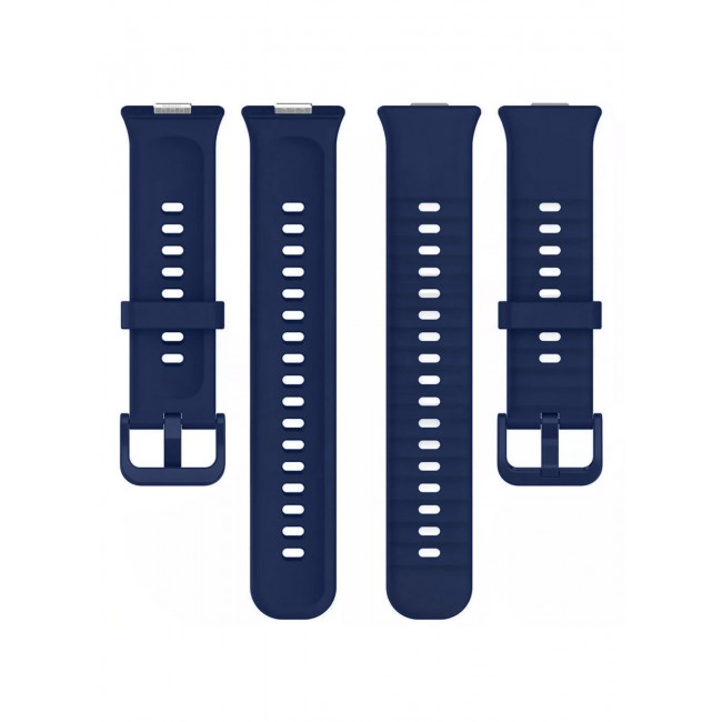 CATANES Wristband for Huawei Watch Fit 3/Fit 4/Fit 4 Pro Bands, Silicone Bracelet Quick Release Arm Band, Replacement Smartwatch Band Quick Release Sport Strap - Dark Blue