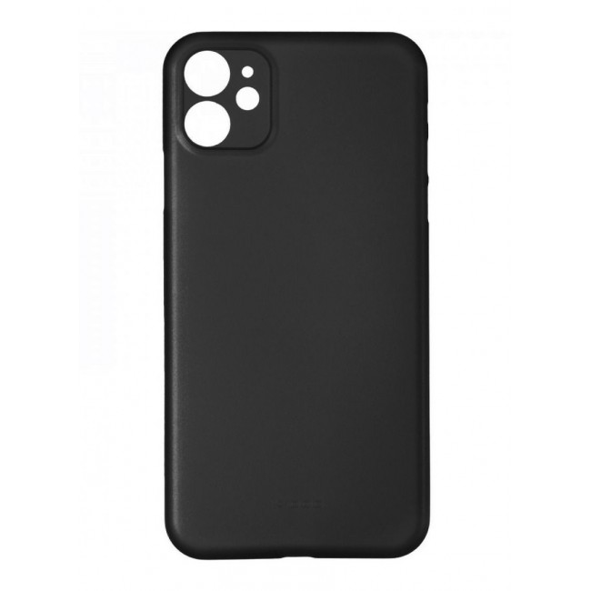 KZDOO Air Skin Case Ultra Slim Back Cover Skin for iPhone 12 Frosted Anti Slip Full Coverage Black