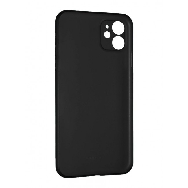 KZDOO Air Skin Case Ultra Slim Back Cover Skin for iPhone 12 Frosted Anti Slip Full Coverage Black