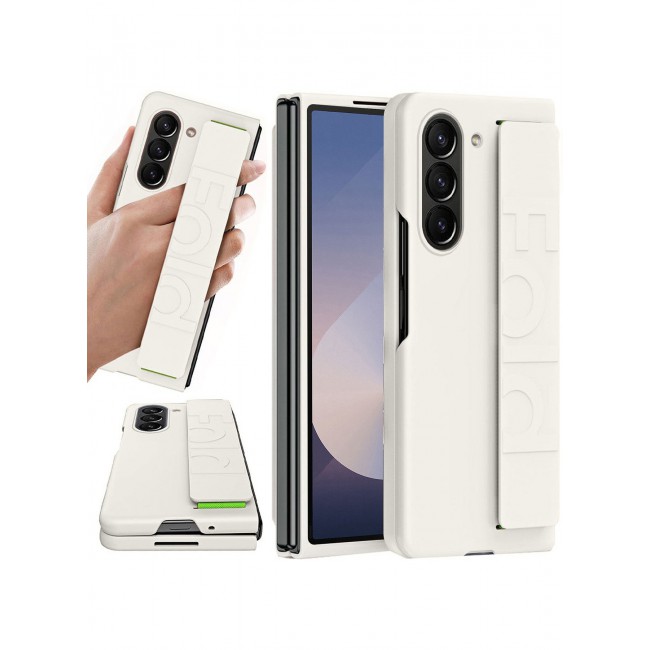 CATANES ( for Samsung Galaxy Z Fold 6 2024 ) Case, Slim and Lightweight Design, Wrist Strap Handheld Folding Mobile Phone Protective Case