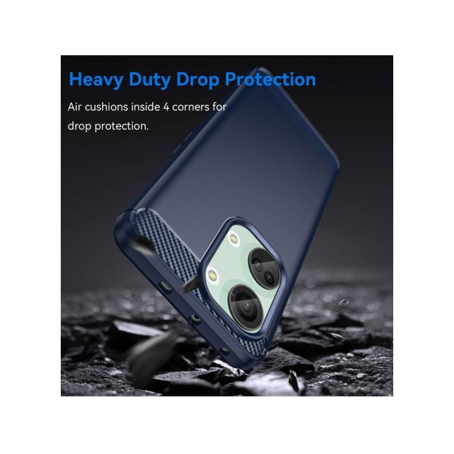 CATANES OnePlus Nord 3 Case Cover Soft TPU Bumper Protective Back Case Blue