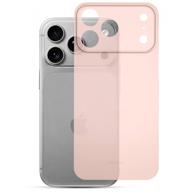 KZDOO 2 Pack Air Skin Case for iPhone 18 Pro - Ultra Slim 0.3mm Protective Cover
