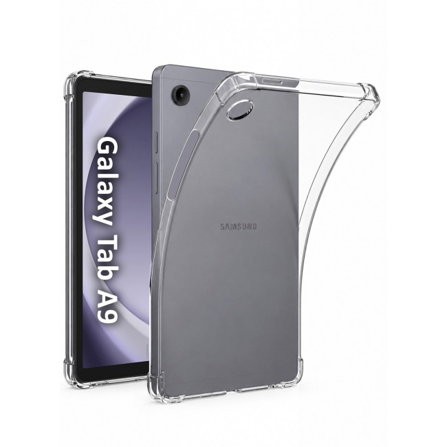 CATANES For Samsung Galaxy Tab A9 Transparent TPU Bumper Protective Case
