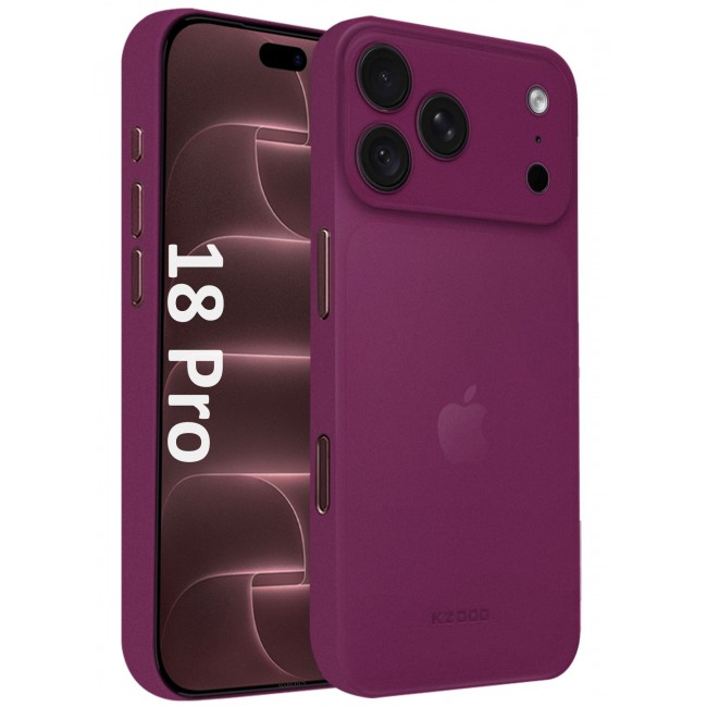 KZDOO Air Skin Case for iPhone 18 Pro - Ultra Slim 0.3mm Protective Cover