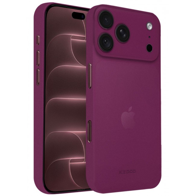 KZDOO Air Skin Case for iPhone 18 Pro - Ultra Slim 0.3mm Protective Cover