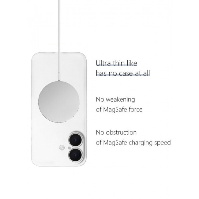 CATANES ( for iPhone 16 ) Case Cover Air Skin Series Back Cover Sturdy Durable Thin Case Drop Protection Cover Clear