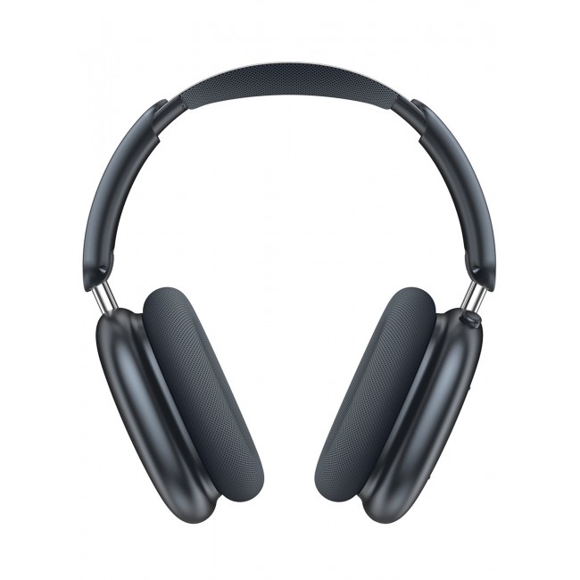 CATANES Air Max Pro Wireless Over Ear Headphones with Active Noiose Cancellation and Built-in Mi, Comfortable and Lightweight - Midnight