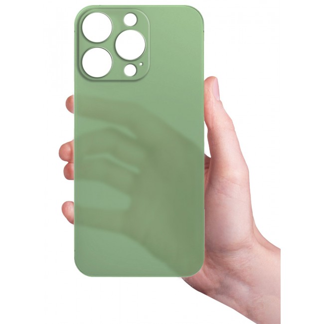 CATANES (for iPhone 15 Pro Max) Case Cover Air Skin Series Back Cover Sturdy Durable Thin Case Drop Protection Cover - Transparent Green