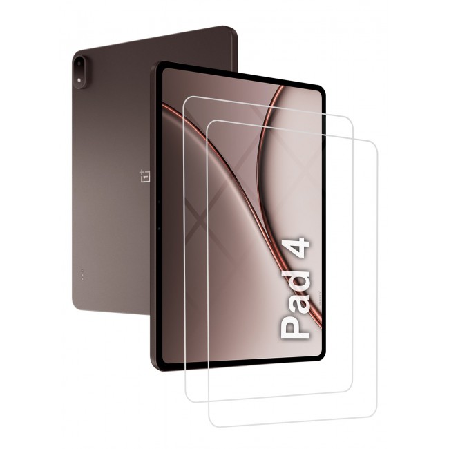 CATANES 2 Pack Screen Protector for OnePlus Pad 4 (13.2 Inch, 2026 Release), 9H Hardness Tempered Glass, Ultra-HD Clarity & Anti-Fingerprint Coating, Scratch Resistant & Case Friendly Screen Guard