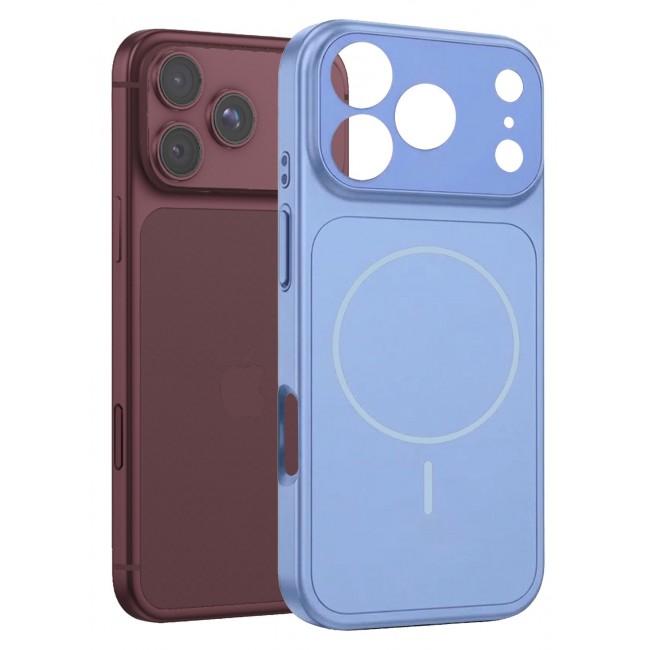 CATANES 2 Pack MagSafe Compatible Case for iPhone 18 Pro Max, Protective Bumper with Drop Protection & Lens Cover - Glacier